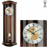 AMS Funk-Pendel-Wanduhr Holz nussbaumfarben mit pianofinish AMS Funk-Pendel-Wanduhr Holz nussbaumfarben mit pianofinish