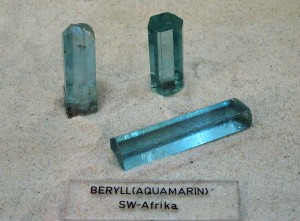 Aquamarin-Beryll-Varietät