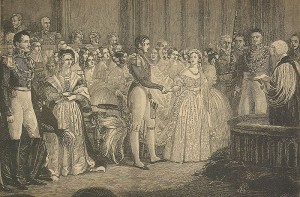 Stich der Hochzeit von Königin Victoria