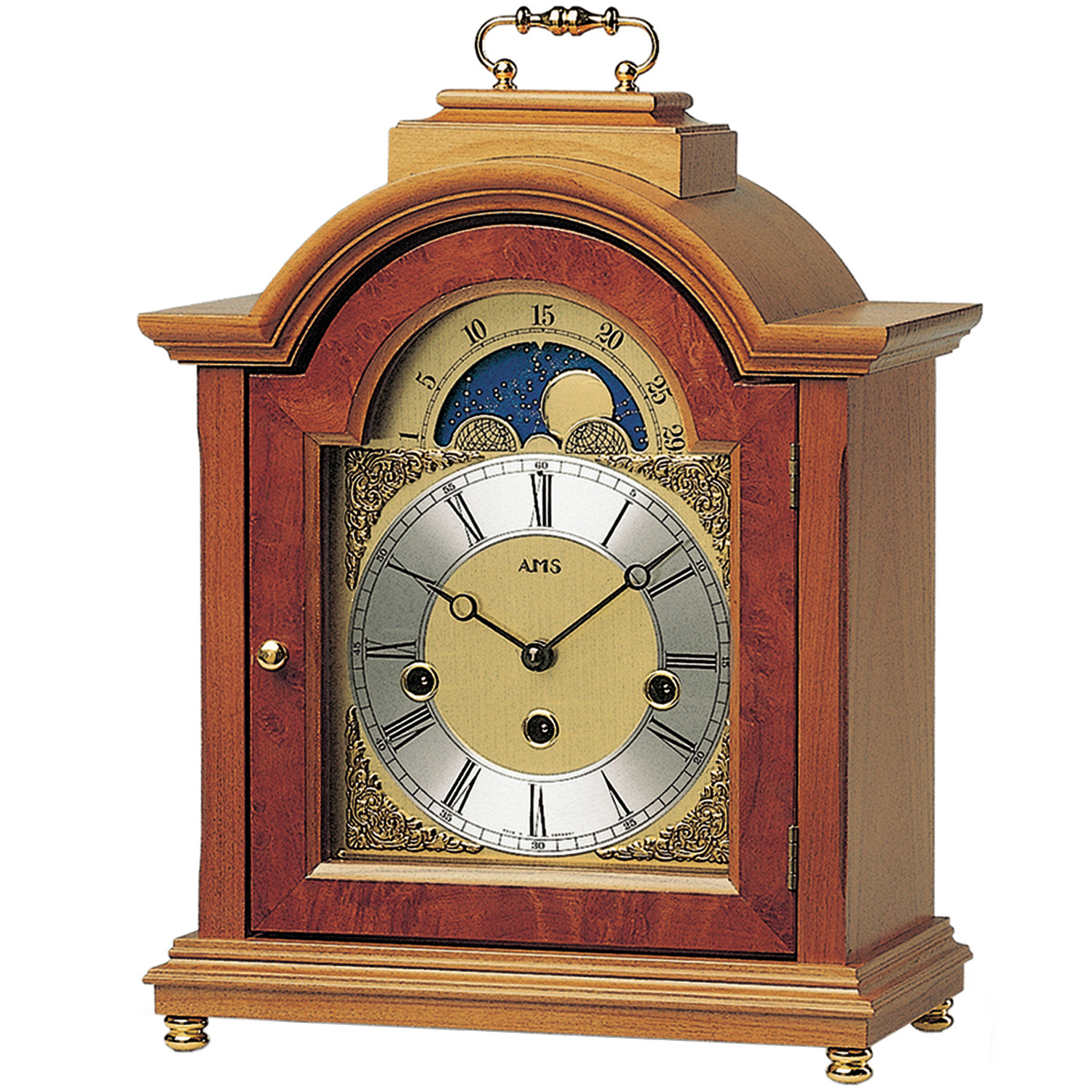 tischuhr juwelier ams tischuhr mechanisch massivholz kirschbaumfarben tischuhr juwelier ams tischuhr mechanisch massivholz kirschbaumfarben