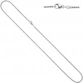 Zopfkette 585 Weißgold  1,8 mm 50 cm | Weißgoldschmuck