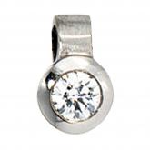 Anhänger 950 Platin Einsteiner und Diamant-Brillant 0,12ct. | Platinschmuck