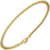 Armband 8 K (333) Gelbgold massiv 21 cm | Gelbgoldschmuck