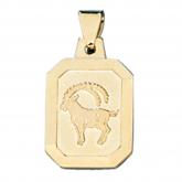 Sternzeichenanhänger "Steinbock"  333/-Gelbgold | Gelbgoldschmuck