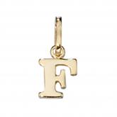 Anhänger "F" 333/-Gelbgold | Gelbgoldschmuck