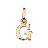 Anhänger "G" 333/-Gelbgold | Gelbgoldschmuck