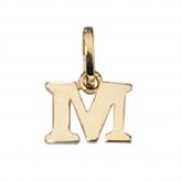 Anhänger "M"  333/-Gelbgold | Gelbgoldschmuck