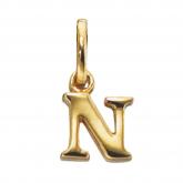 Anhänger "N"  333/-Gelbgold | Gelbgoldschmuck
