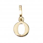 Anhänger "O" 333/-Gelbgold | Gelbgoldschmuck