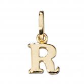 Anhänger "R" 333/-Gelbgold | Gelbgoldschmuck