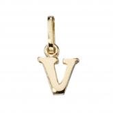 Anhänger "V" 333/-Gelbgold | Gelbgoldschmuck