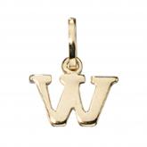 Anhänger "W" 333/-Gelbgold | Gelbgoldschmuck