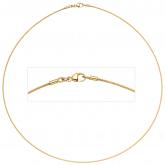 Halsreif 750 Gelbgold 1,1 mm 50 cm