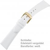 Uhrenarmband für Damen Lackleder weiß | Uhren