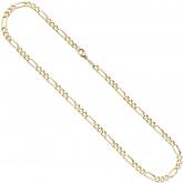 Figarokette 333 Gelbgold 2,8 mm 42 cm | Gelbgoldschmuck