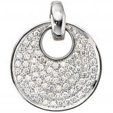 Anhänger "Brilliant- Circle" 14 K (585) Weißgold mit Brillianten 1,45ct. | JOBO