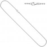 Kugelkette 925 Sterling Silber 2,5 mm 45 cm Karabinerverschluss | Silberschmuck