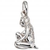 Sternzeichenanhänger "Jungfrau"  925/-Sterling Silber | Silberschmuck