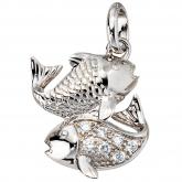 Sternzeichenanhänger "Fische"  925/-Sterling Silber | Silberschmuck