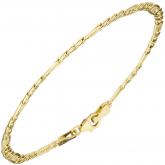 Panzersteg-Armband 333 Gelbgold 19 cm 3,8 mm | Gelbgoldschmuck