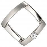 Anhänger 950 Platin mit Brillant 0,03ct. | Platinschmuck