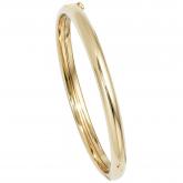 Armreif oval 14k (585) Gelbgold | Gelbgoldschmuck