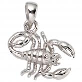 Anhänger Sternzeichen "Skorpion" 925 Sterling Silber | Silberschmuck