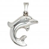 Kinder Anhänger "Delfin" 925 Sterling Silber | Silberschmuck