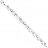 Armband 925 Sterling Silber rhodiniert Zwillingsanker | Silberschmuck