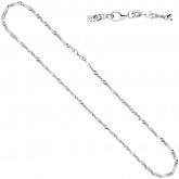 Singapurkette 925 Sterling Silber 2,9 mm 50 cm Karabinerverschluss | Silberschmuck
