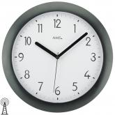 AMS Funk analog Wanduhr schwarz rund AMS Funk analog Wanduhr schwarz rund