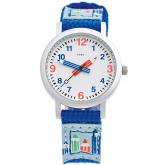 JOBO Kinder-Armbanduhr Quarz Analog Aluminium Edelstahlboden blau | 