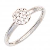 Damen Ring 14k (585) Weißgold mit Brillanten 0,20 ct. rund | Weißgoldschmuck