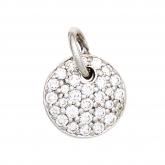 Anhänger 14k (585) Weißgold mit Brillanten 0,34 ct. Rundform | Weißgoldschmuck