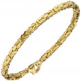 Königsarmband 585 Gelbgold 19 cm 3,2 mm | Gelbgoldschmuck