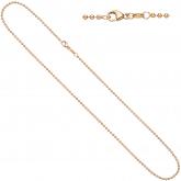 Kugelkette 585 Rotgold 2,0 mm 50 cm | Rosé- und Rotgoldschmuck