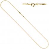 Panzerkette 585 Gelbgold 2,1 mm 60 cm mit Federringverschluss | Gelbgoldschmuck