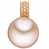 Anhänger 585 Rotgold eine Süßwasser-Zuchtperle rosa | Rosé- und Rotgoldschmuck