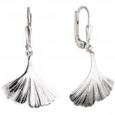 Boutons "Ginko" 925 Sterling Silber | Silberschmuck