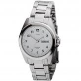 JOBO Quarz Analog Damen Armbanduhr Edelstahl Datum und Safirglas | JOBO