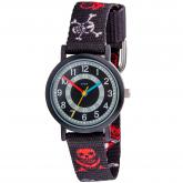 JOBO Quarz Analog Kinder Armbanduhr "Jolly Roger/Piratenflagge" Aluminium | 