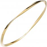 Armreif 925 Sterling Silber/vergoldet 3 mm | Vergoldet