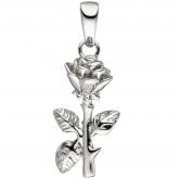 Anhänger "Rose" 925 Sterling Silber | JOBO