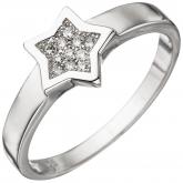 Damen Ring "Stern" 925 Silber mit Zirkonia weiß | Erweiterte Suche