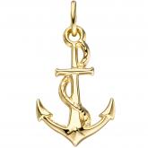 Anhänger "Anker" 333 Gelbgold | JOBO