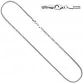 Fuchsschwanzkette/Collier 925 Silber 2,5 mm 45 cm | Silberschmuck