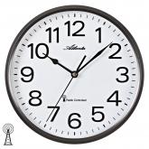 Atlanta Funk analog Wanduhr rund anthrazit/weiß | Atlanta