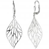 Boutons "Blatt" 925 Sterling Silber | Silberschmuck