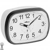 Atlanta Funk analog Wecker grau/weiß mit Licht und Snooze Atlanta Funk analog Wecker grau/weiß mit Licht und Snooze