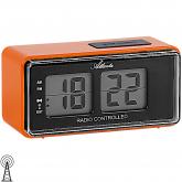 Atlanta Funk-digital-Wecker orange/schwarz mit Licht Atlanta Funk-digital-Wecker orange/schwarz mit Licht